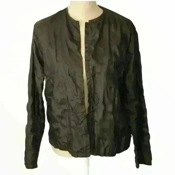 Eileen Fisher Black Evening Jacket - Picture 1 of 8